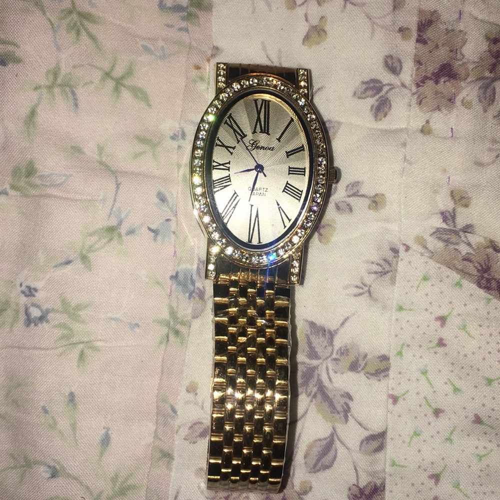 Genoa Watch 18K IP with Austrian Crystals